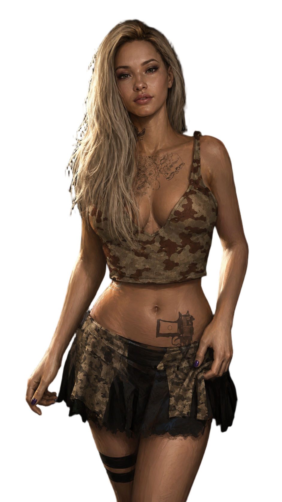 Mira Dustcut in her in-game companion portrait